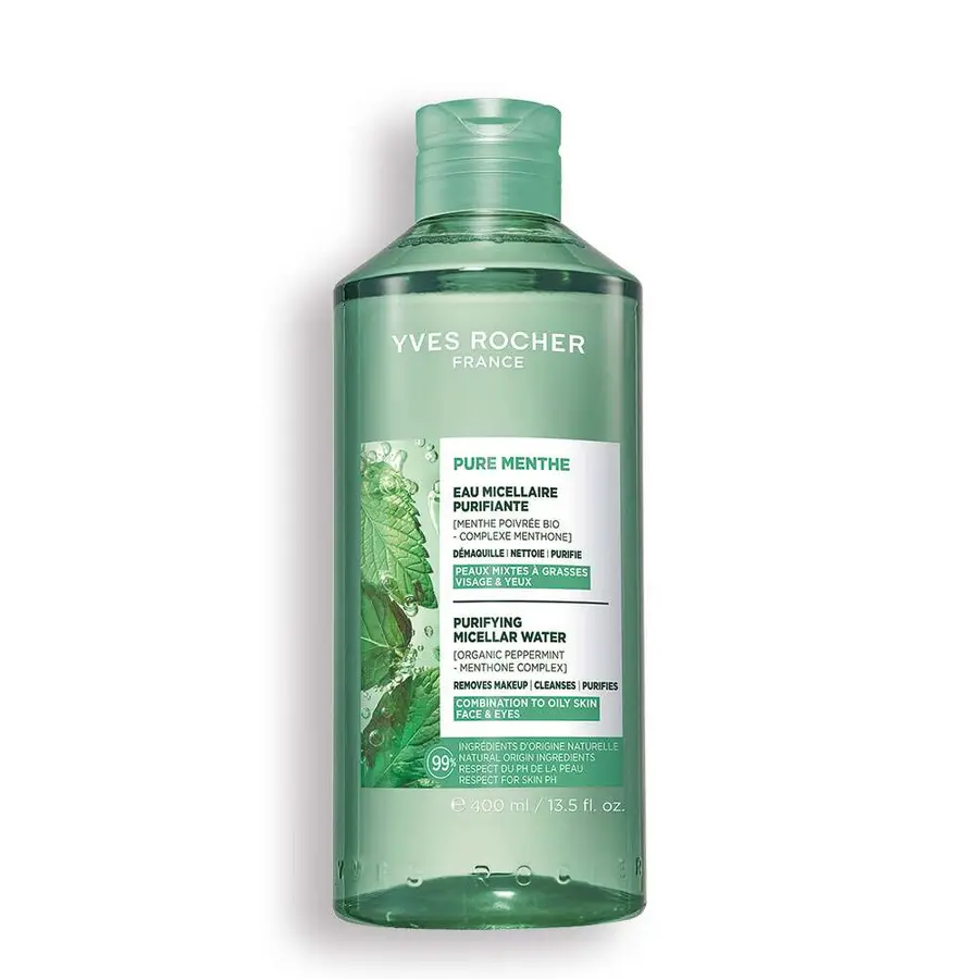23009 Ujë micelar demakilant me mente 400ml- Për lëkurë mikse në të yndyrshme. - Figura 1