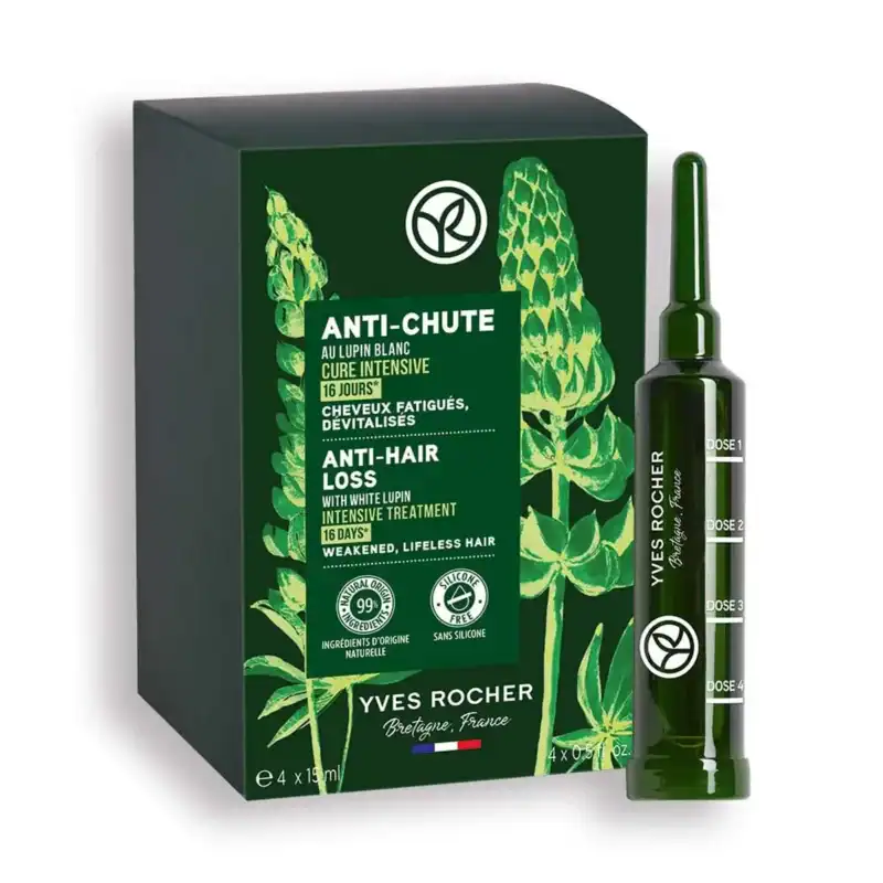 Ampula kundër rënies së flokëve 4 x15ml