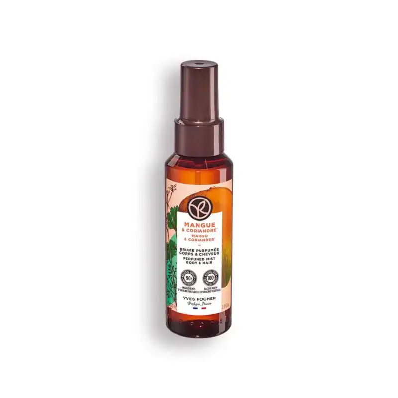 Spray për trupin dhe flokët me mango dhe koriandër 100 ml