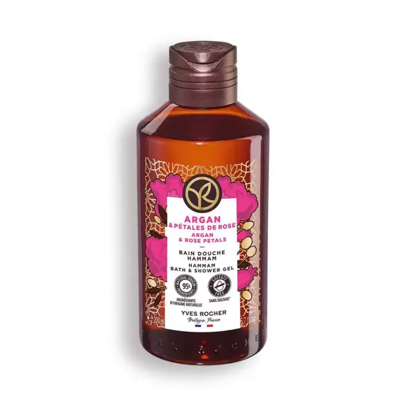 Xhel dushi me argan dhe trëndafil 200ml