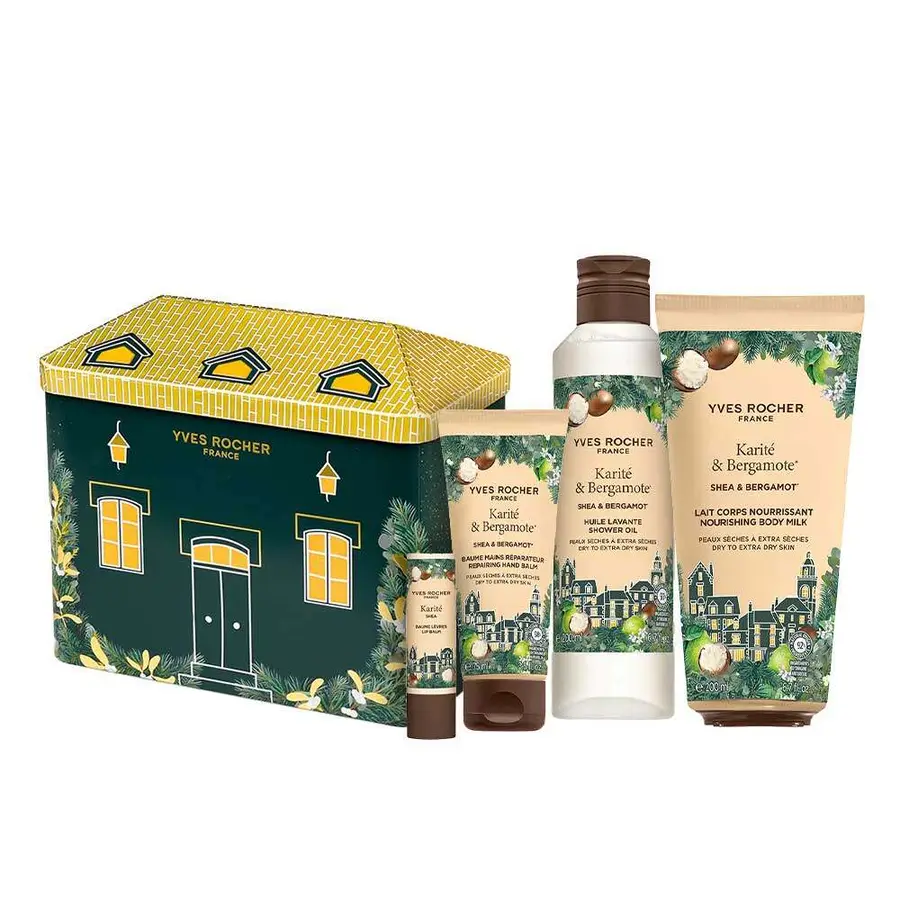 setsheabergamot Set për trupin me gjalpë Shea dhe Bergamot - Figura 1