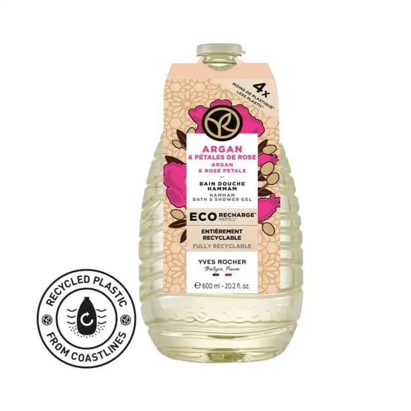 Xhel dushi me argan dhe trëndafil 600ml