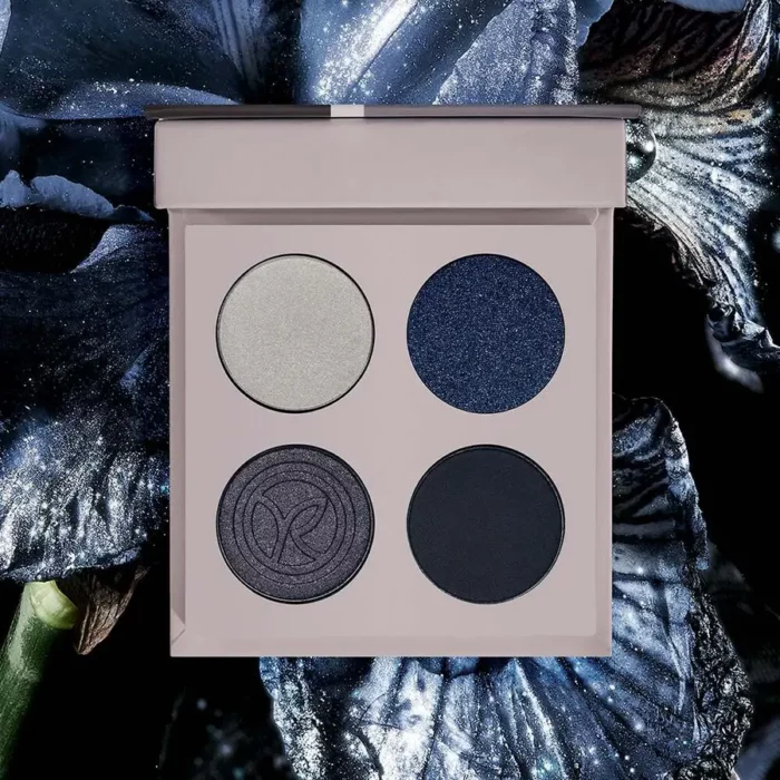 Paletë për sytë me 4 nuanca - Gray Blue - Figura 3