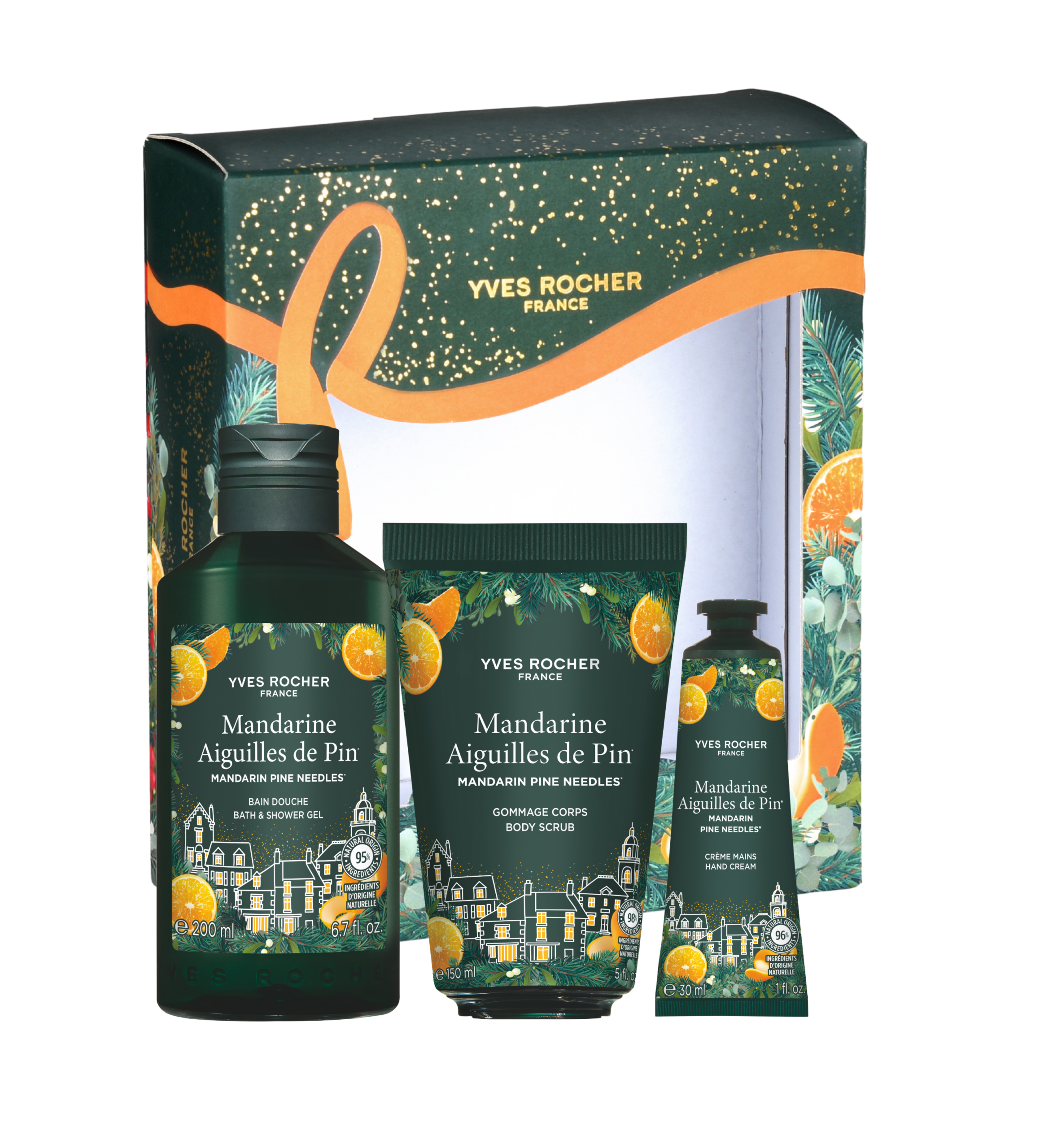 12 2 Set me mandarinë dhe pishë për trupin - Figura 1