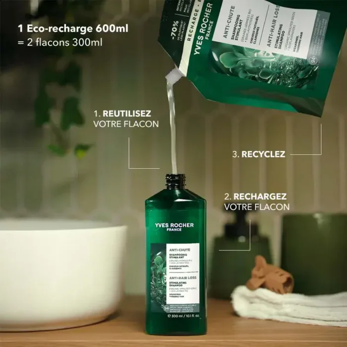 Shampo kundër rënies së flokëve 600ml - Figura 3