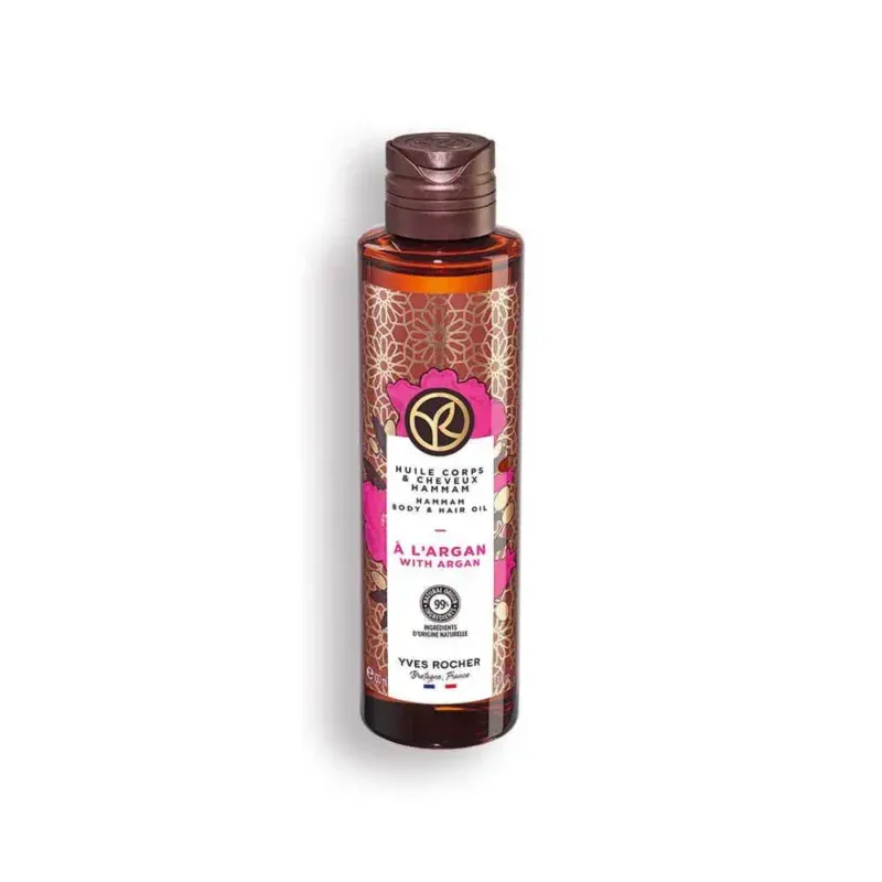 Vaj për trupin dhe flokët me argan 100ml